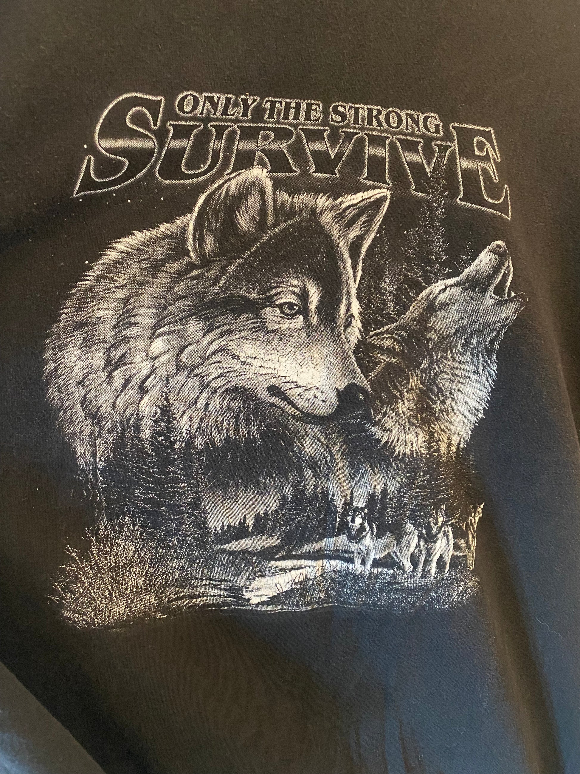 Only The Strong Survive Vintage Tee