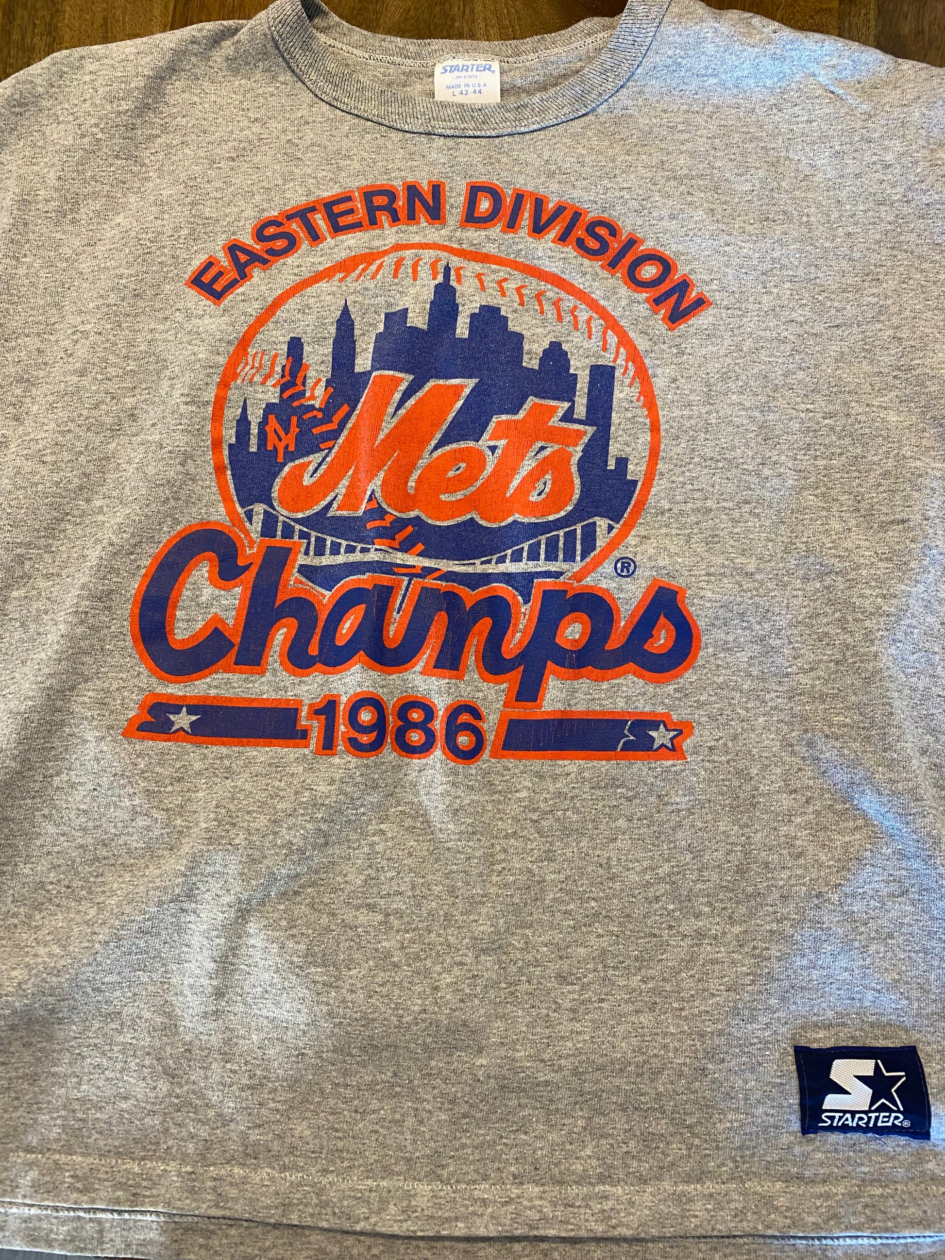 New York Mets Championship Vintage Tee