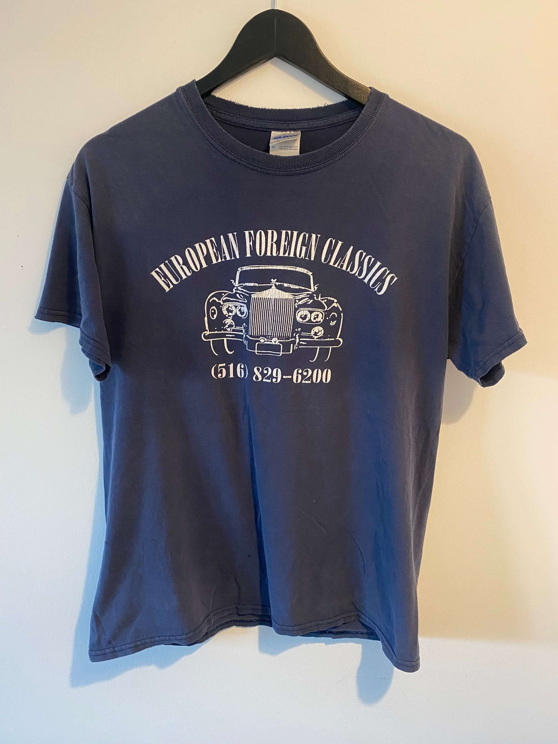 European Foreign Classic Cars Vintage Tee