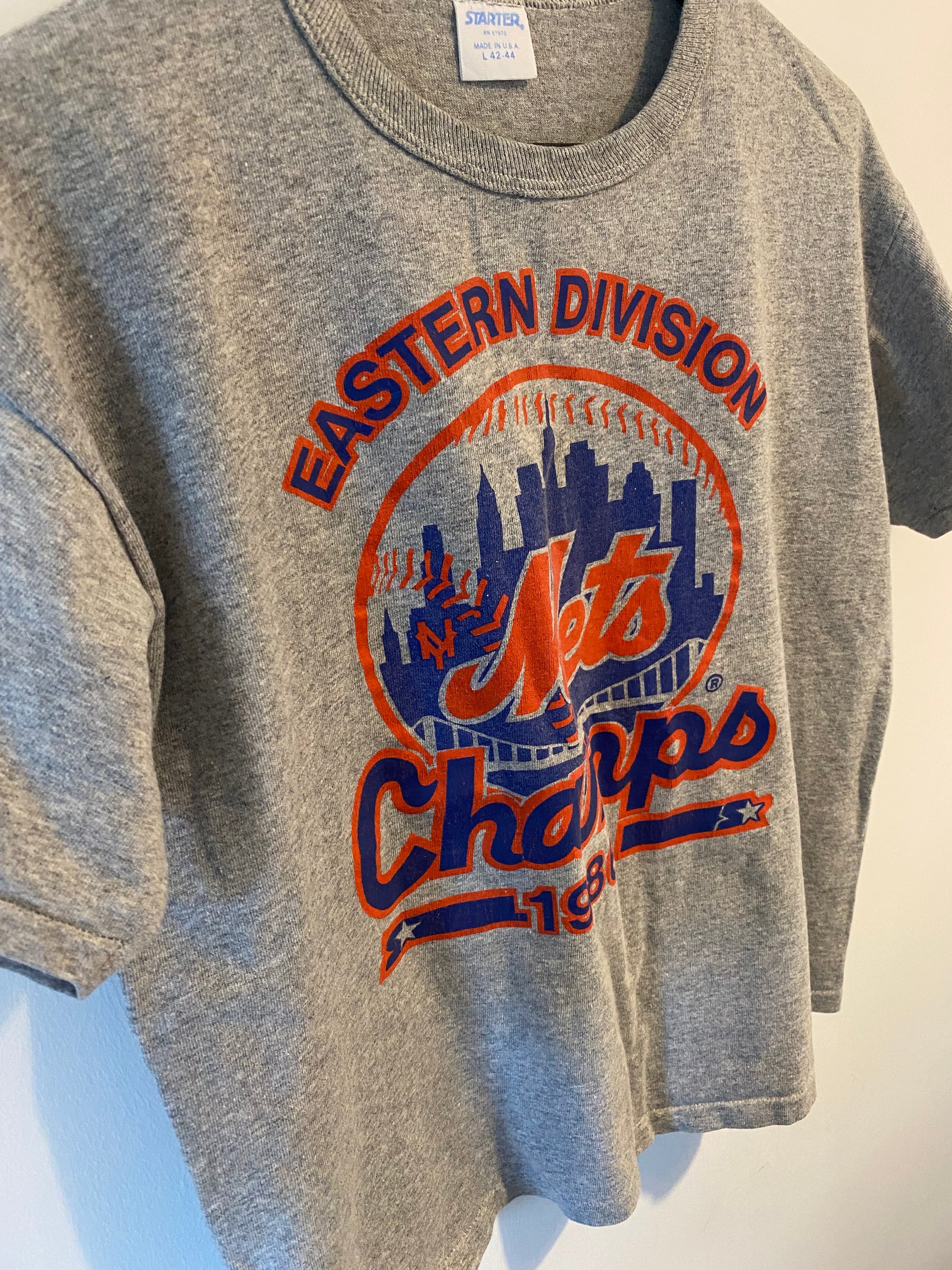 New York Mets Championship Vintage Tee